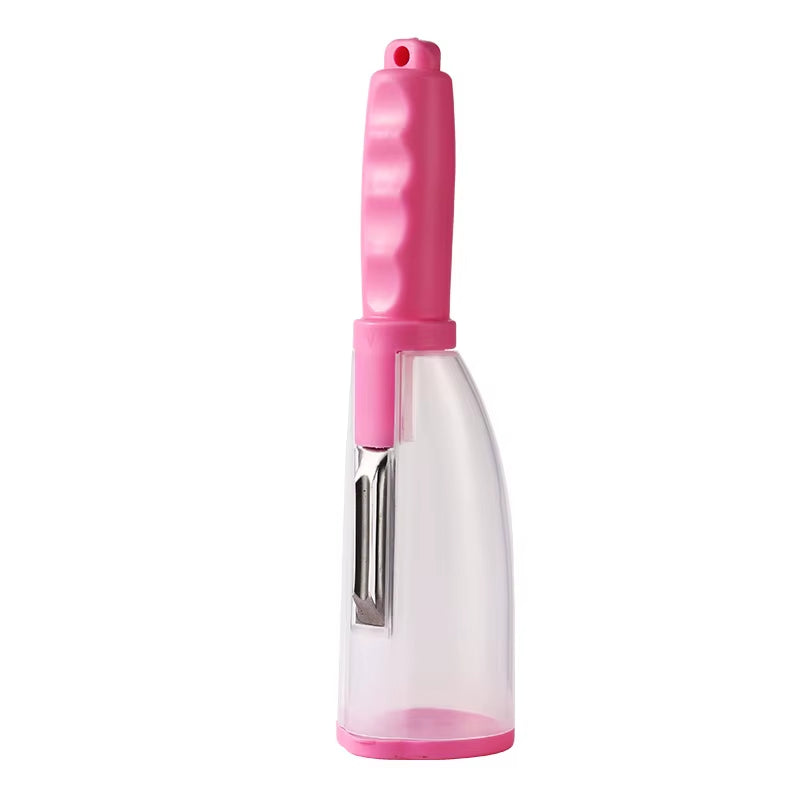 Manual Fruit Peeler Household Storage Vegetable Tools with Comfortable Handheld Design