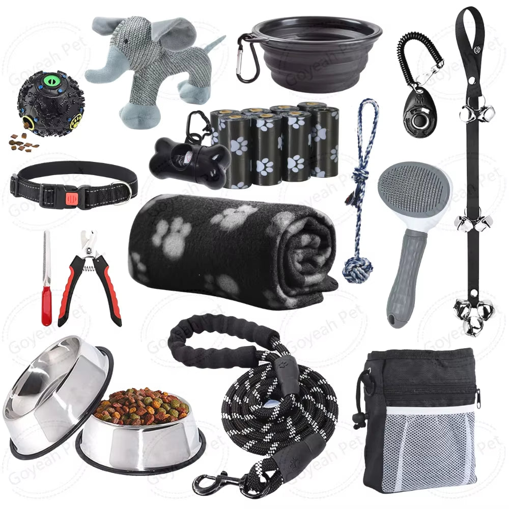 Custom Puppy Starter Kit Pet Accessories for Small and Medium Dogs