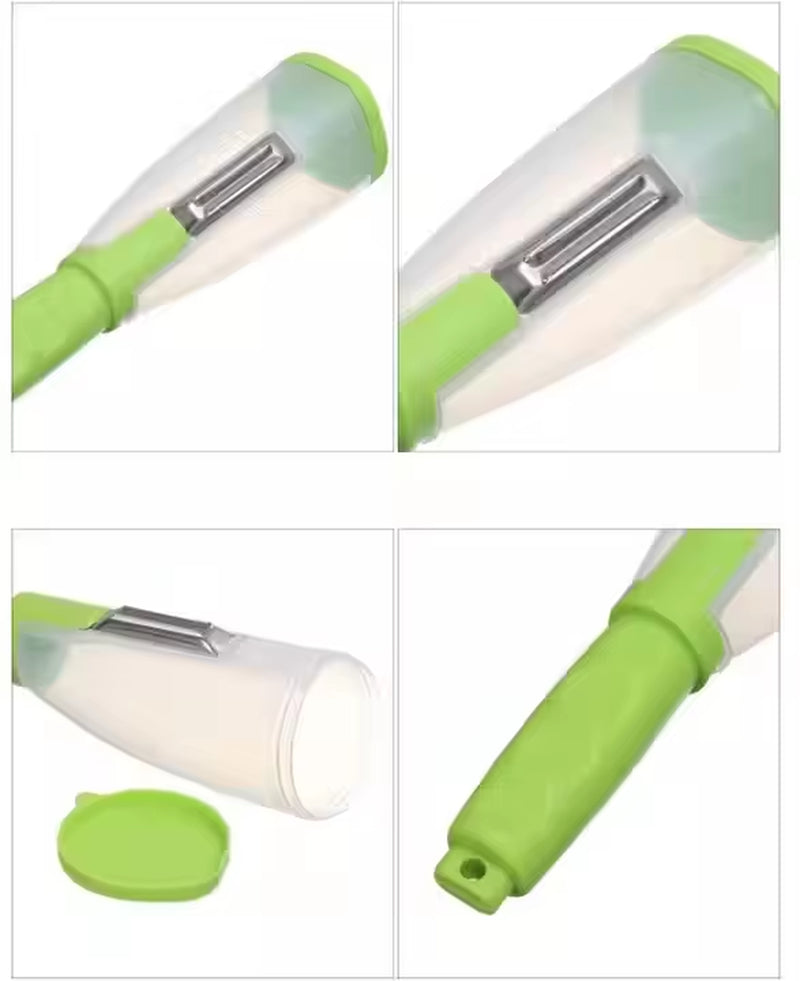 Manual Fruit Peeler Household Storage Vegetable Tools with Comfortable Handheld Design