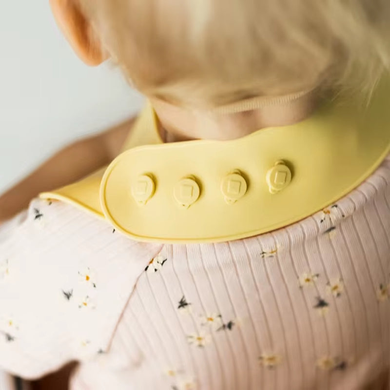 Es-Pro Customized Eco-Friendly Bpa-Free Baby Toddler Tableware Set Unbreakable Waterproof Bib Food Grade Silicone Bib Hot Kids