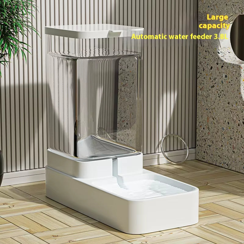 Gravity Pet Feeder and Water Dispenser Set Automatic Dog Feeder and Dog Water Dispenser for Dogs Cats Pets Animal Large Capacity