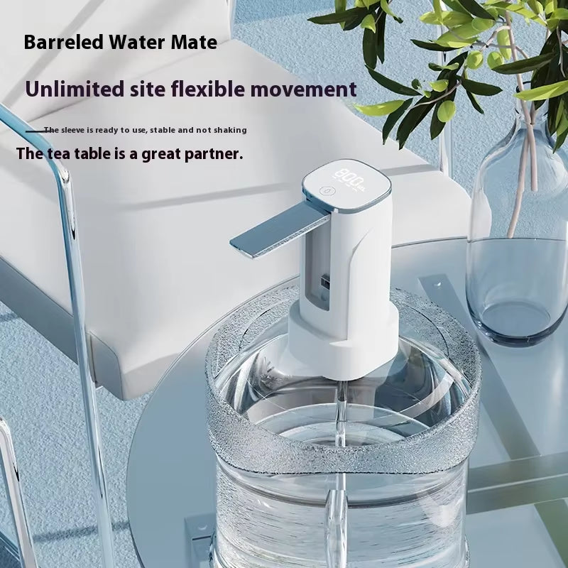 Foldable Water Pump Bottled Water Automatic Rechargeable Water Dispenser Portable Water Pump Folding Intelligent Dosing Pump