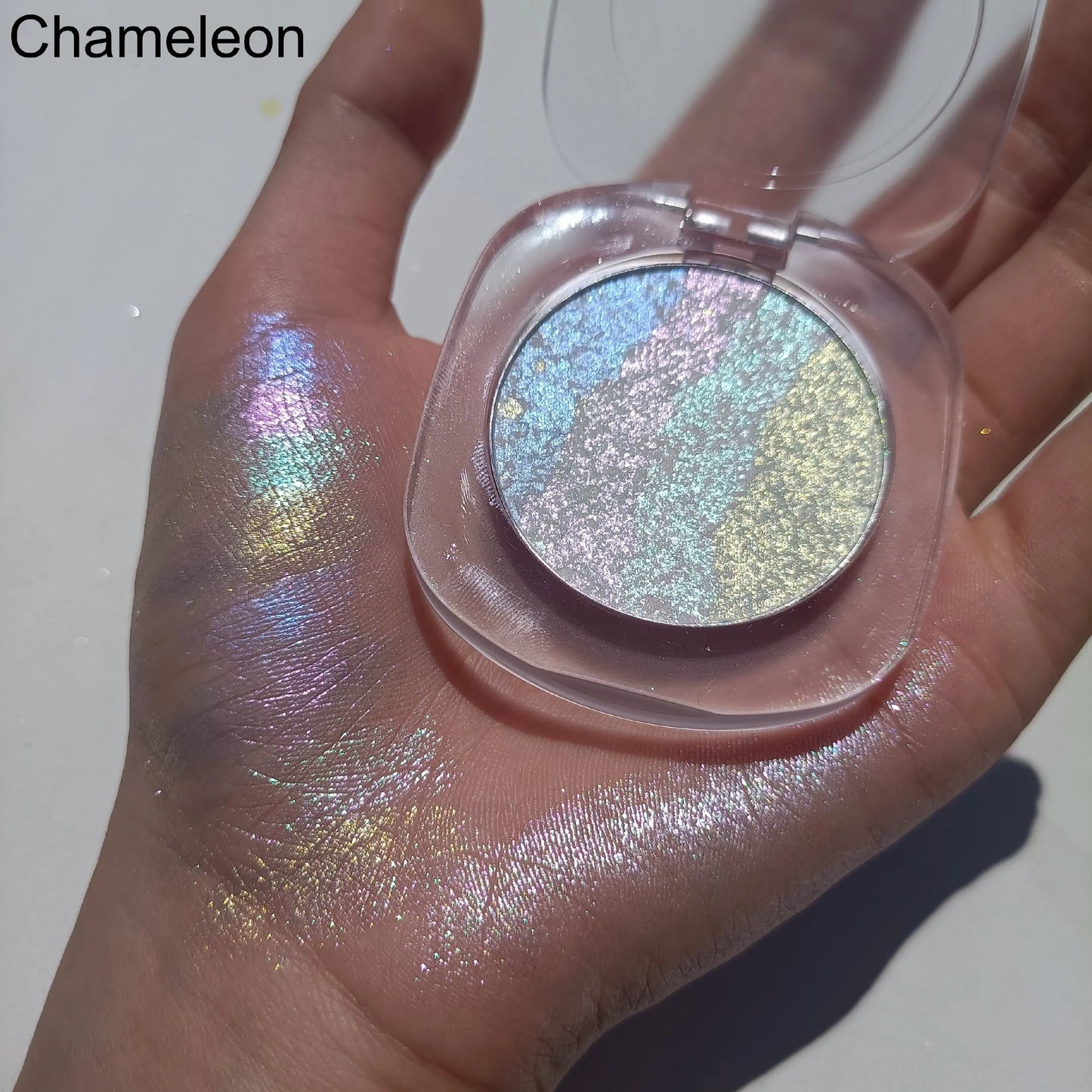 Wholesale Makeup Vegan Highlight Palette High Pigment Face Powder Cosmetic Private Label Waterproof Single Shimmer Highlighter