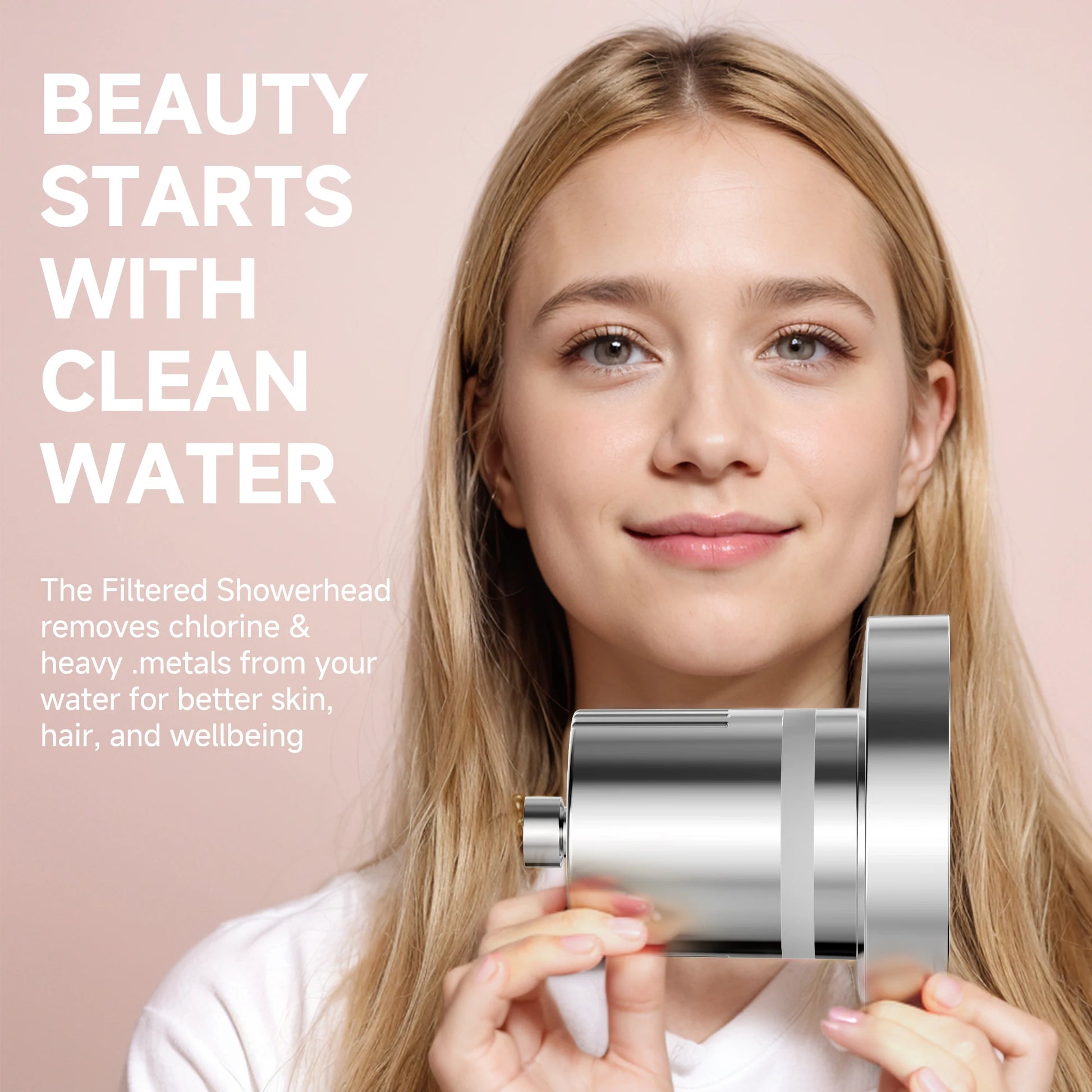 Black Shower Head with Water Softener - Shower Filter Removes Toxic Chemicals and 98% Chlorine - High Pressure Hard Water Filter