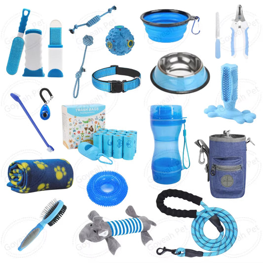 Custom Puppy Starter Kit Pet Accessories for Small and Medium Dogs