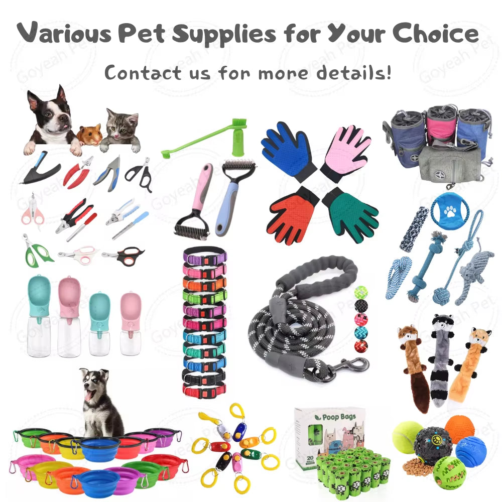 Custom Puppy Starter Kit Pet Accessories for Small and Medium Dogs