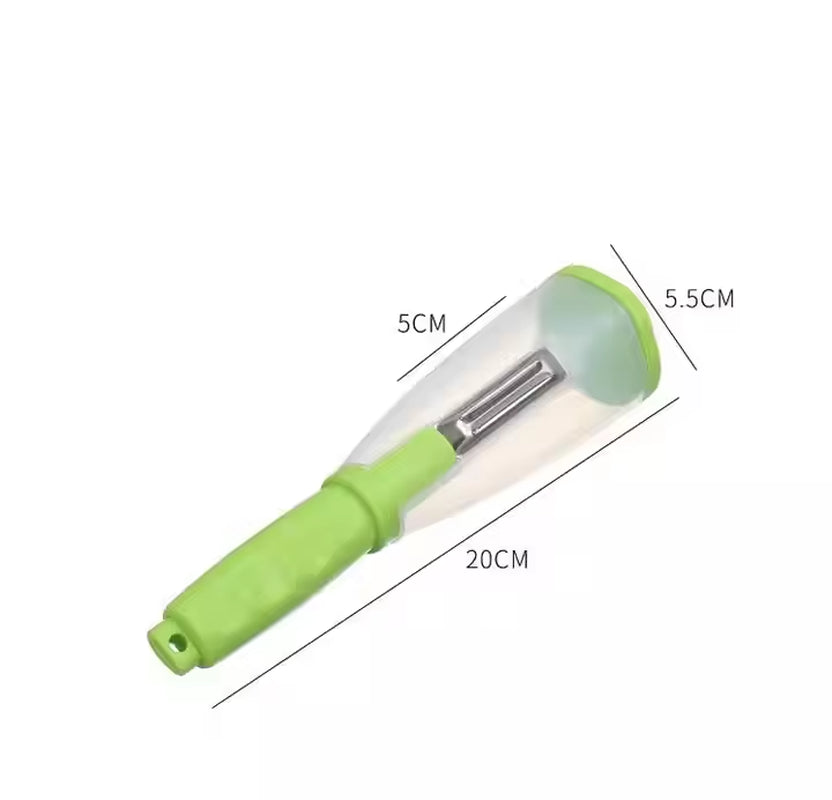 Manual Fruit Peeler Household Storage Vegetable Tools with Comfortable Handheld Design
