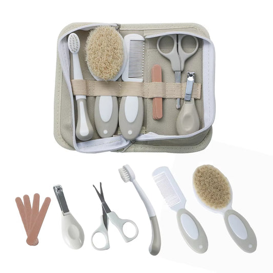 Wholesale Baby Nursery Care Kit New Born Baby Products Baby Nursery Healthcare and Grooming Brush Comb Kit Health Infant Set