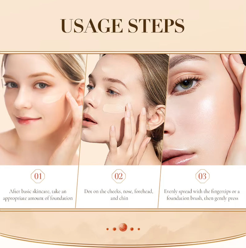 Effectively Brighten Skin Makeup Long Lasting Face Beauty Product OEM Makeup Foundation