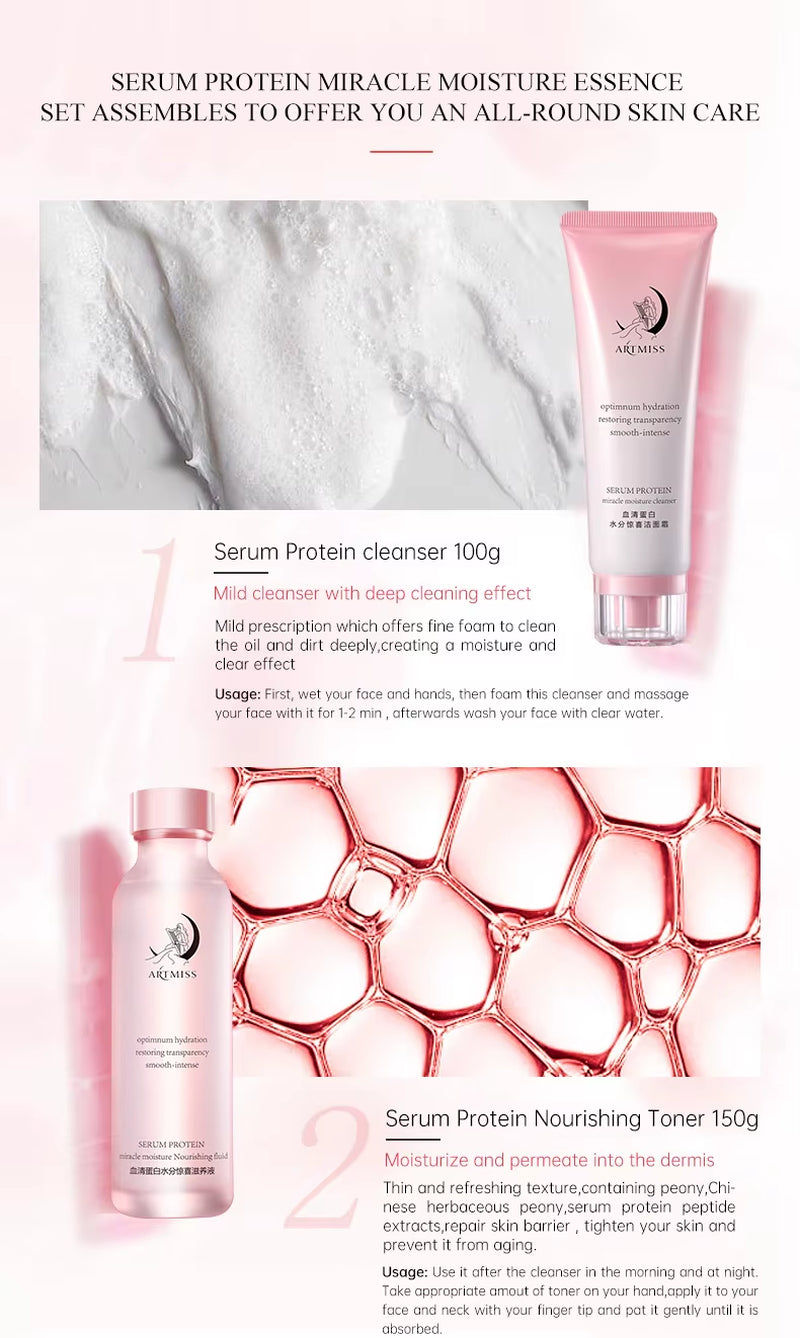 Professional Beauty Skin Care Products anti Aging Whitening Organic Private Label Korean Korean Skin Care Set