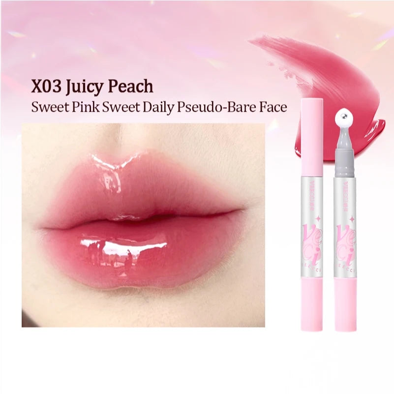 Non-Sticky Nourishing Repairing Primer Lip Tint Moisturizing Lip Gloss