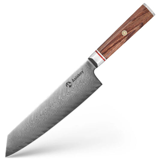 High Quality Professional Chef Knife Kits Rose Wood Handle Customized Logo Japanese Kitchen Knife Set