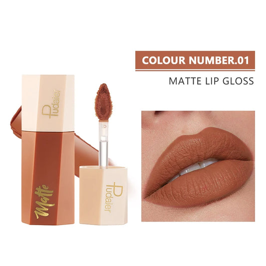 Wholesale Cosmetics High Pigment 14Colors Velvet Matte Liquid Lipstick Set Waterproof Moisturizing Lipgloss Makeup Private Label