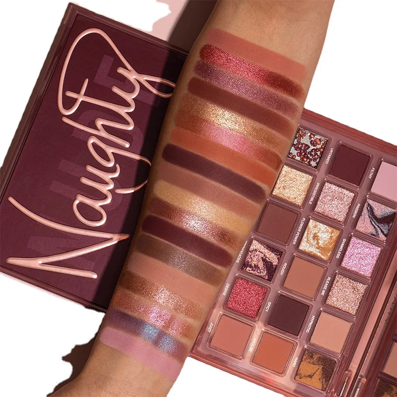 Makeup Wholesale 18 Colors Long Lasting Vegan Makeup Matte Shimmer High Pigment New Arrival Customizable Eyeshadow Palette