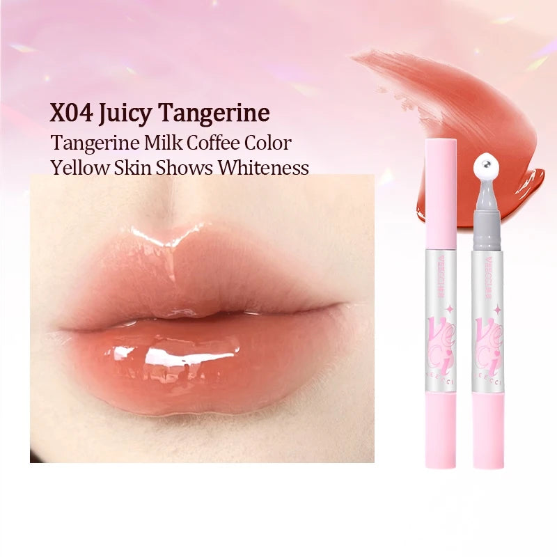 Non-Sticky Nourishing Repairing Primer Lip Tint Moisturizing Lip Gloss