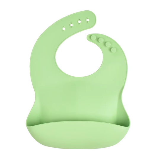 Es-Pro Customized Eco-Friendly Bpa-Free Baby Toddler Tableware Set Unbreakable Waterproof Bib Food Grade Silicone Bib Hot Kids