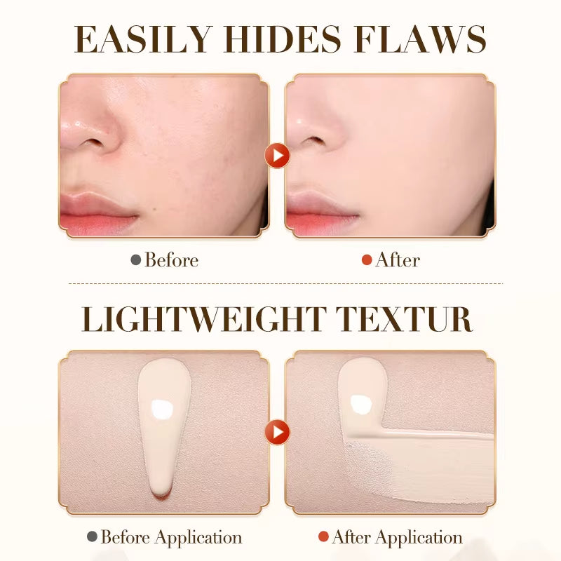 Effectively Brighten Skin Makeup Long Lasting Face Beauty Product OEM Makeup Foundation