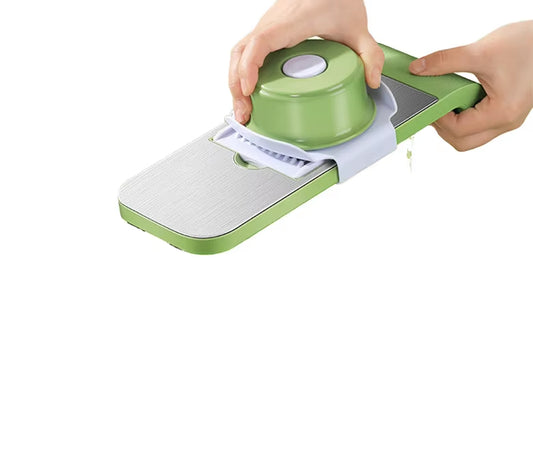 2025 New Design Manual Stainless Steel Metal Cutter Multi-Functional Potato Peeler Cheese Slicer Garlic Chopper